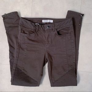 Zara Moto Skinny Pants